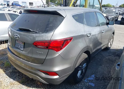 2018 Hyundai Santa Fe Sport z USA, uszkodzony, nr VIN 5NMZT3LB8JH076788